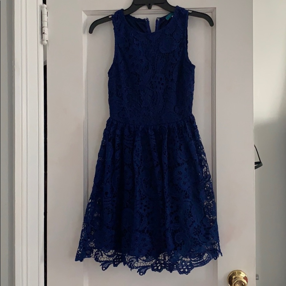Pim + Larkin Lace Mini Dress
